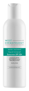 WestDerm Water Resistant Liquid Mineral SPF 50+ (Sheer Mineral Sunscreen)