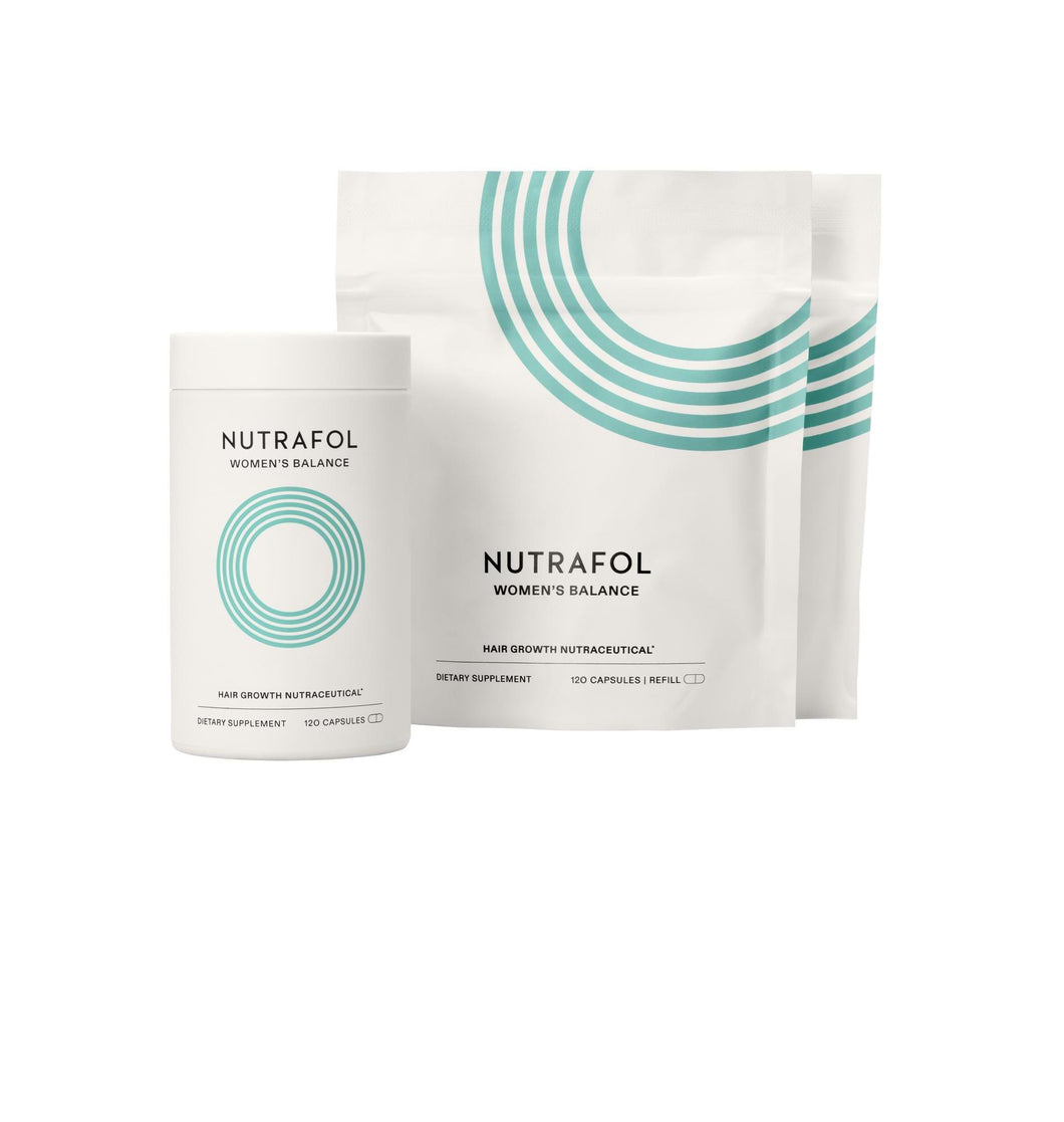 Nutrafol Hair Growth Supplement Women's Balance 3mo Supply