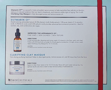 Load image into Gallery viewer, NEW! SkinCeuticals Advanced Clear Holiday Kit (Silymarin CF &amp; Clarifying Clay Masque)
