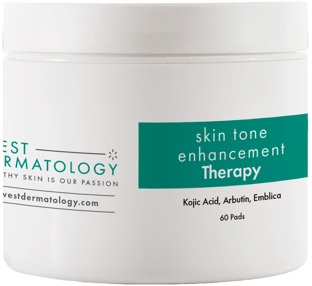 West Dermatology Skin Tone Enhancement Therapy Pads